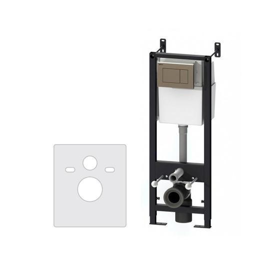 Инсталляция для подвесного унитаза с клавишей Damixa Damixa инсталляции DX00.I011.0151 белый, синий, глянцевый хром