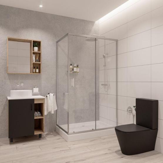 Душевой уголок Niagara Nova NG-6612-08 (120*80*190) прямоугольник, двери раздвижные