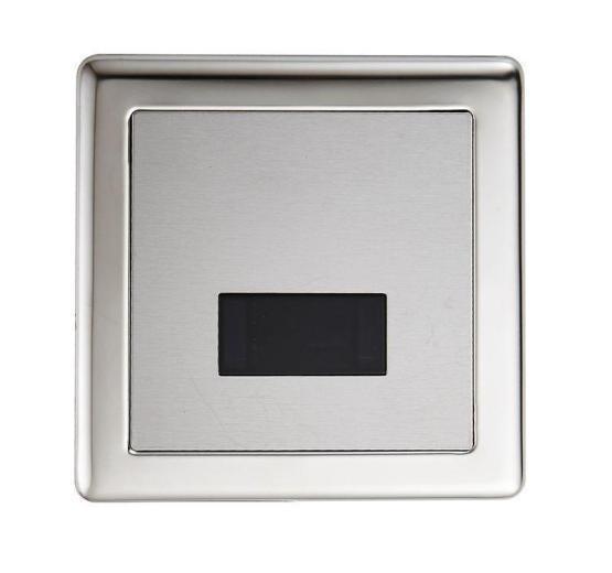 Смывное устройство для писсуара сенсорное beWash Photocell BWAM0UR301 (скрытый монтаж), цвет - нержавеющая сталь, 220В/6В