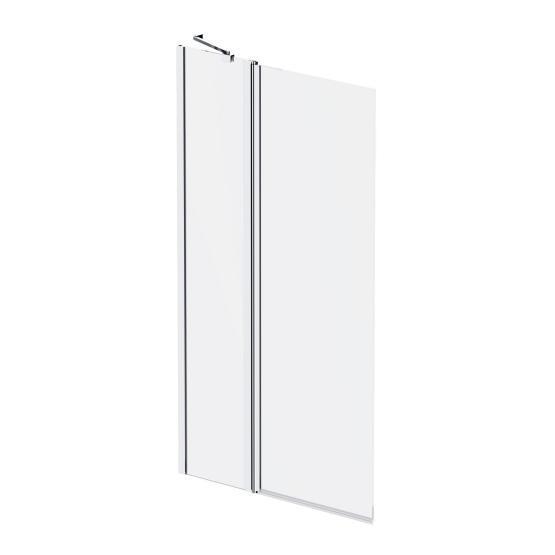 Душевая шторка на ванну AM.PM Gem W90BS-D3W5-140CT хром, прозрачное 80 см