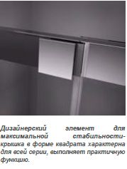 Душевой уголок Ravak MSRV4-100/100 блестящая+транспарент