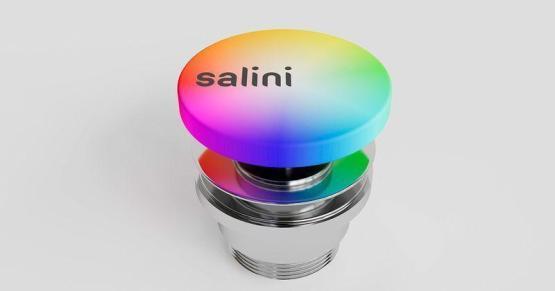 Донный клапан Salini для раковины D 505 покраска по RAL S-Sense матовый 16421RM