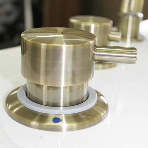 Смеситель на борт ванны Радомир Бриз-BRONZE 1-27-4-0-0-607 бронза