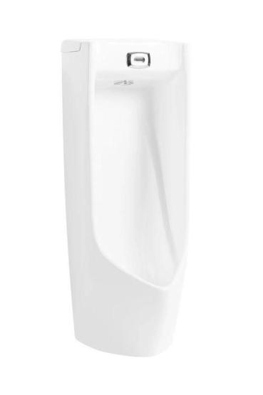 Писсуар сенсорный Gid Q9555 напольный выпуск горизонтальный Белый