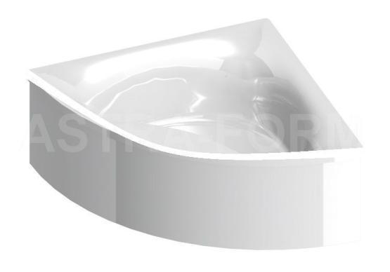 Экран Astra Form Г-образный Скат, Анастасия, Виена, Тиора, Селена  (универсальный = левый / правый)