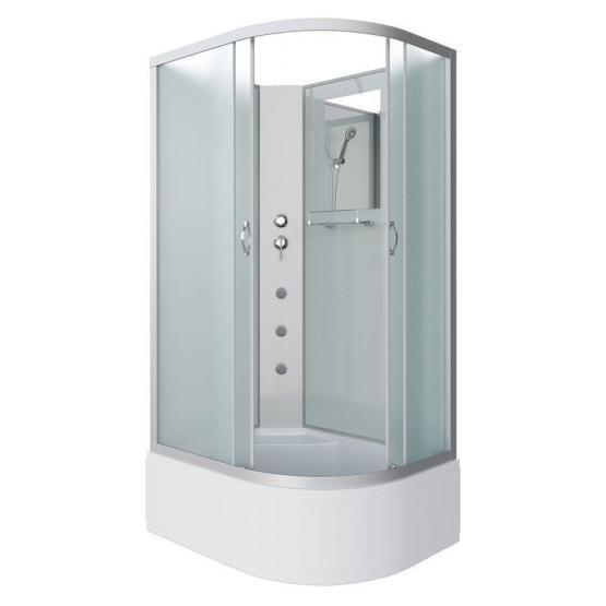 Душевая кабина Niagara NG-2310-14LBKG 1200х800х2000 высокий поддон 40см стекло матовое