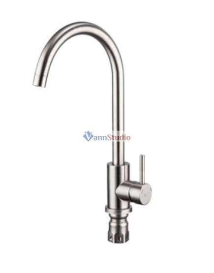 Смеситель для кухни Frap F40899 сатин