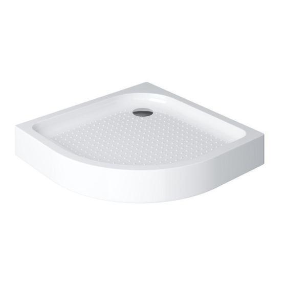 Поддон для душа BelBagno 95x95 полукруг акрил TRAY-BB-R-95-550-15-W