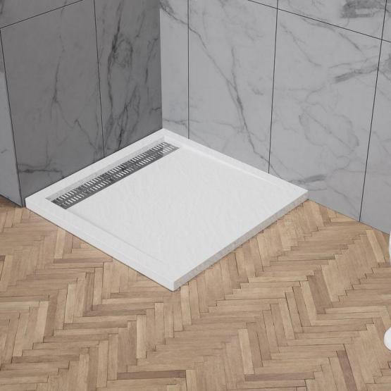 Поддон для душа BelBagno 80x80 квадратный акрил TRAY-BB-DUE-A-80-4-W0