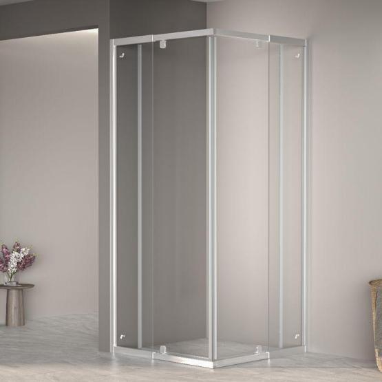 Душевой уголок RGW PA-38 Passage 80x80 Хром прозрачное