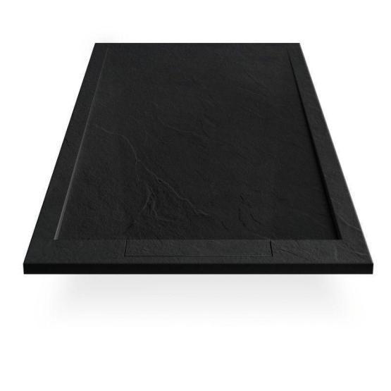 Поддон литьевой мрамор чёрный Esbano 120x80 ESP-LX128B