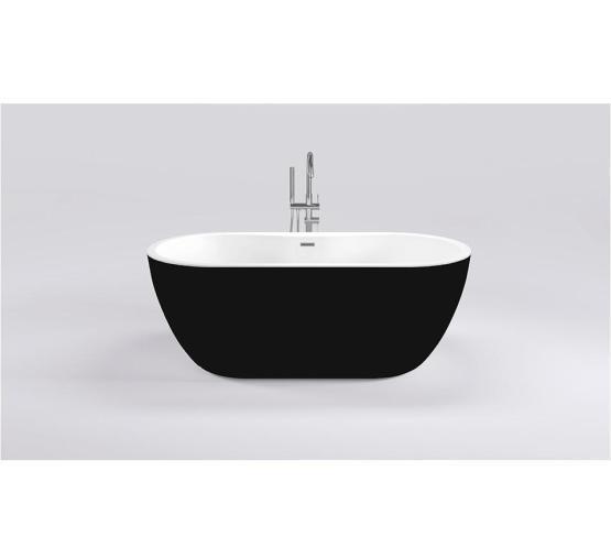 Ванна Black White SB111 Black 180x75x58 черная акриловая