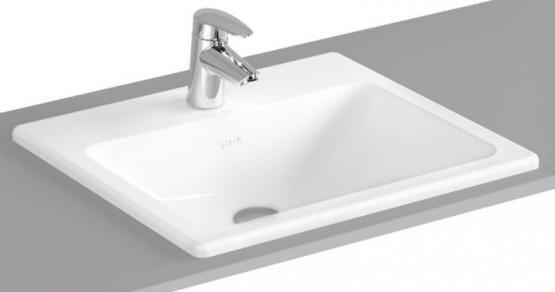 Vitra S20 5465B003-0001 раковина раковина врезная сверху 55 см