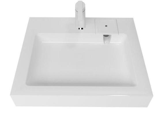 Раковина над стиральной машиной Marko Стандарт 55 с кронштейнами 60x55