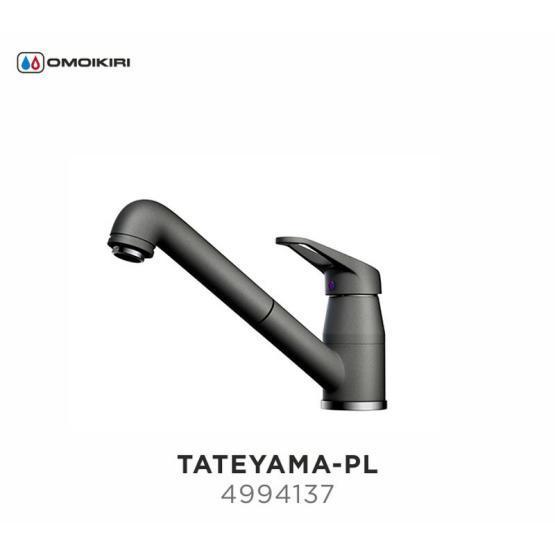 Смеситель Omoikiri Tateyama-S-PL 4994137 платина