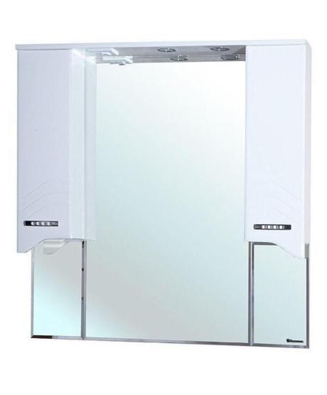 Зеркало-шкаф Bellezza Дрея 105 с подсветкой белый