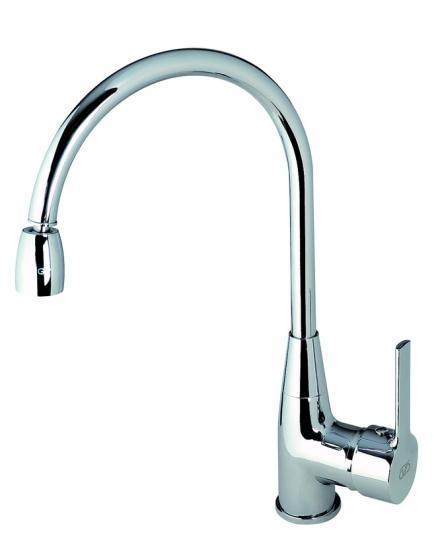 Смеситель для кухни GPD SOLUS MTE55 хром