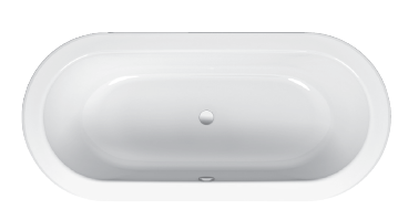 Bette Starlet Oval ванна 1650х750х420 мм, овальная, Glasur Plus, в комплекте звукопоглощающие пластины, сталь, цвет белый