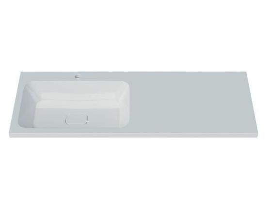 Раковина над стиральной машиной Madera Kamilla 130, левая