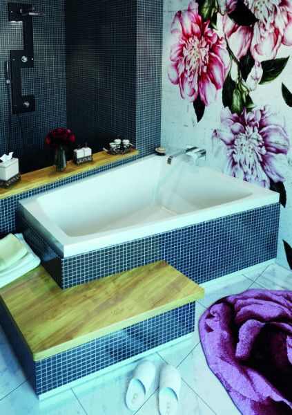 Акриловая ванна Vayer Trinity 160x120 L