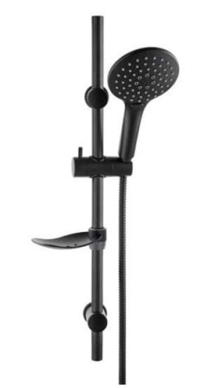Душевой гарнитур GPD DST57-S Черный матовый