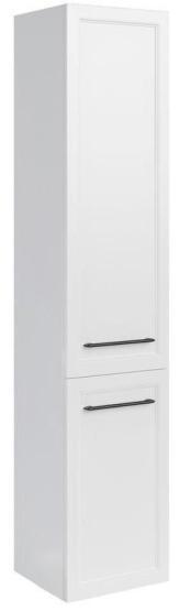 Пенал ASB-Mebel Белмонти 35 Ясень браш софт белый подвесной