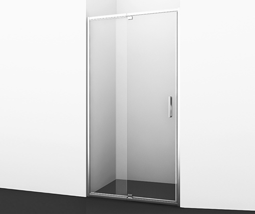 Душевая дверь WasserKraft Berkel 48P05 120 см, распашная, универсальная