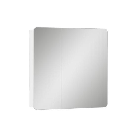 Шкаф зеркальный Volna 70 белый глянец