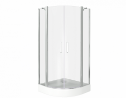 Душевой угол GOOD DOOR Pandora R-80-T-CH 80x80 см