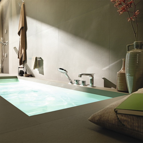 Термостат на борт ванны Axor Citterio E 36411000 хром,на 4 отверстия