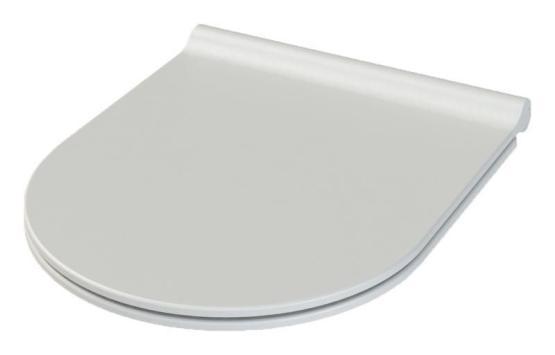 Крышка для унитаза Boheme Bianco Slim 966-WM Белый матовый