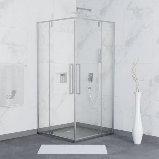 Душевой уголок RGW SV-33 Stilvoll 100x100 Хром прозрачное