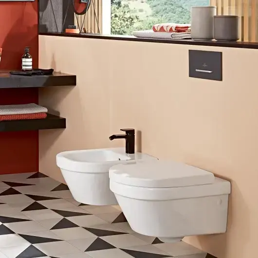 Унитаз Villeroy&Boch Architectura подвесной с сиденьем 4694HR01