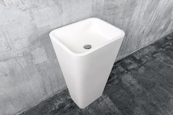 Раковина NT BAGNO NT606 GELATO 510x410 искусственный камень