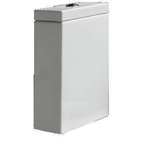 Бачок AXA WHITE JAM 3305101 для напольного унитаза, 28,5х13,5х45см, цвет белый