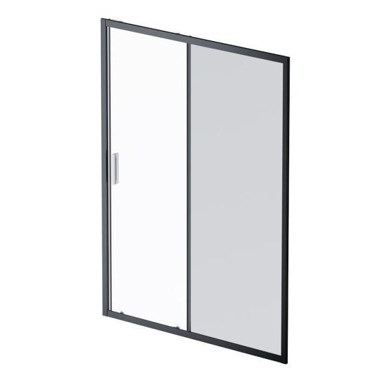 Дверь душевая в нишу AM.PM Gem W90G-150-1-195BG прозрачное, тонированное; профиль черный