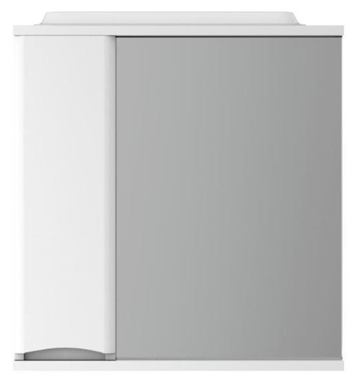 Зеркальный шкаф Am.Pm Like M80MPL0651WG 65 см с подсветкой,цвет белый глянец,левый