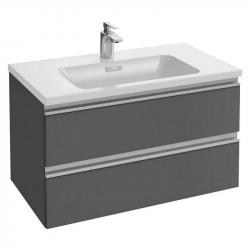 Тумба под раковину Jacob Delafon VOX EB2028-RA-442 80 см цвет серый антрацит