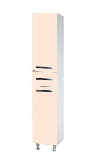 Пенал-35 Bellezza Рокко напольный с 1 ящ. без б/к бежевый