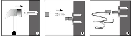 Держатель фена WasserKraft K-1080 хром