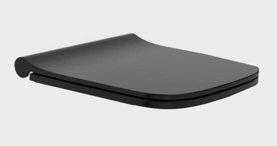 Крышка для унитаза Boheme Bello 975-B soft-close Черный матовый