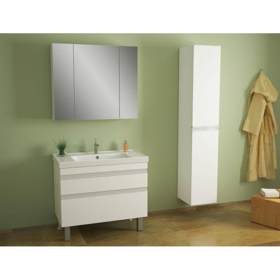 Тумба Dreja Eco Grace Plus 99.0905 70 см, белый лак, 2 ящ, под раковину