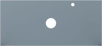 Столешница для раковины Aquanet Арт 100 мисти грин МДФ