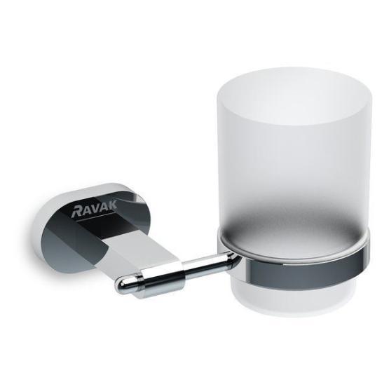 Держатель со стаканом Ravak Chrome CR 210.00 (стекло) X07P188