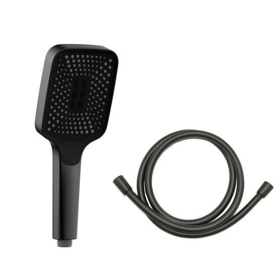 Ручной душ Vincea с шлангом VSHN-41HMB, черный