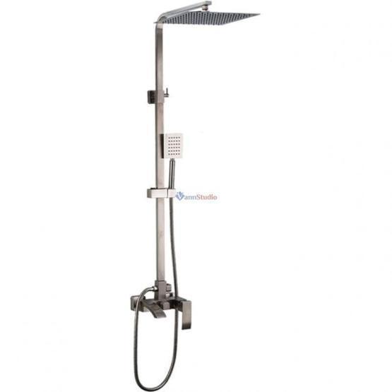Душевая система Frap F24803 сатин для ванны