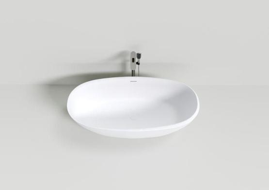 Ванна NT BAGNO NT204 VENEZIA 1600x700 искусственный камень белый матовый