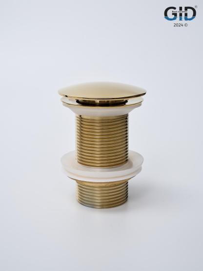 Металлический донный клапан Gid G100 золото