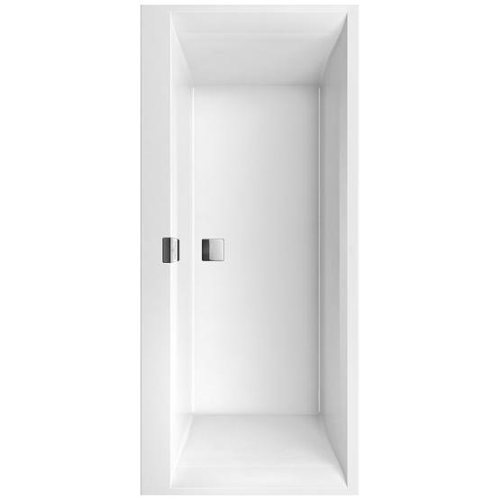 Ванна Villeroy&Boch SQUARO EDGE 12 UBQ180SQE2DV-01 180X80см белый Альпин, с ножками