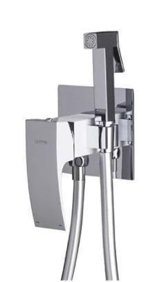 Гигиенический душ Gappo G7207-8 белый/хром встроенный